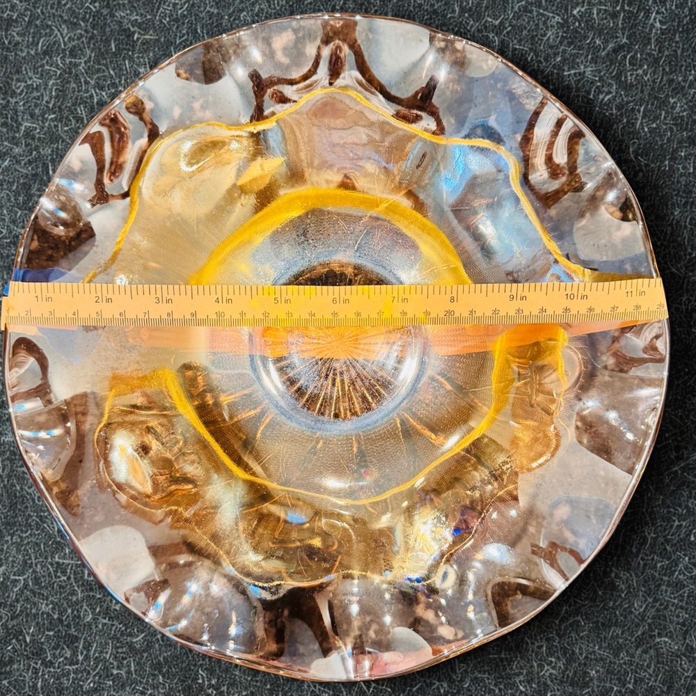 Depression glass bowl